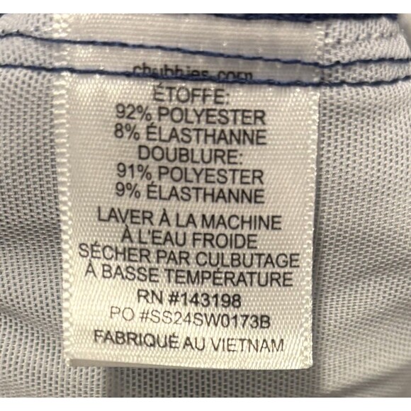 Chubbies The Coladas Quick-Dry 7" Swim Trunks with Boxer-Brief Liner Mens Medium - Picture 8 of 8